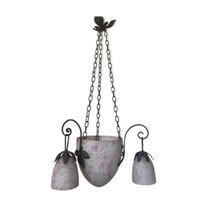 lustre pâte de verre