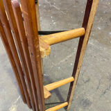 Large old sleigh sledge alsace decoration noel davos 1950