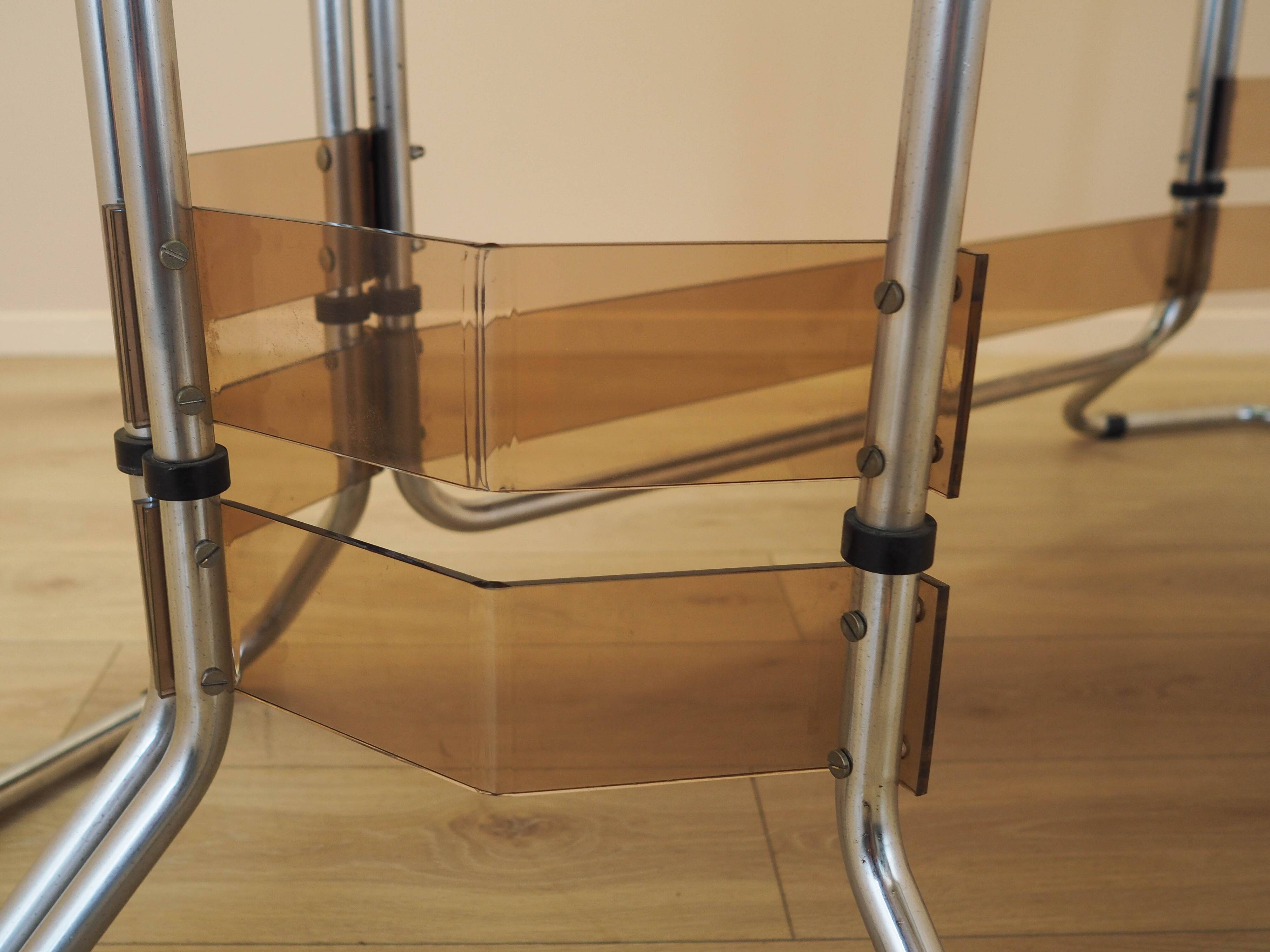 Mahogany desk, Italian design, 1980s, made in Italy