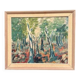 Original Swedish Oil on Panel – “Abstract Forest” – Signed – Vintage