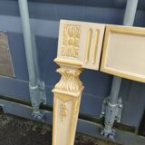 Console style louis xvi ancienne avec plateau marbre
