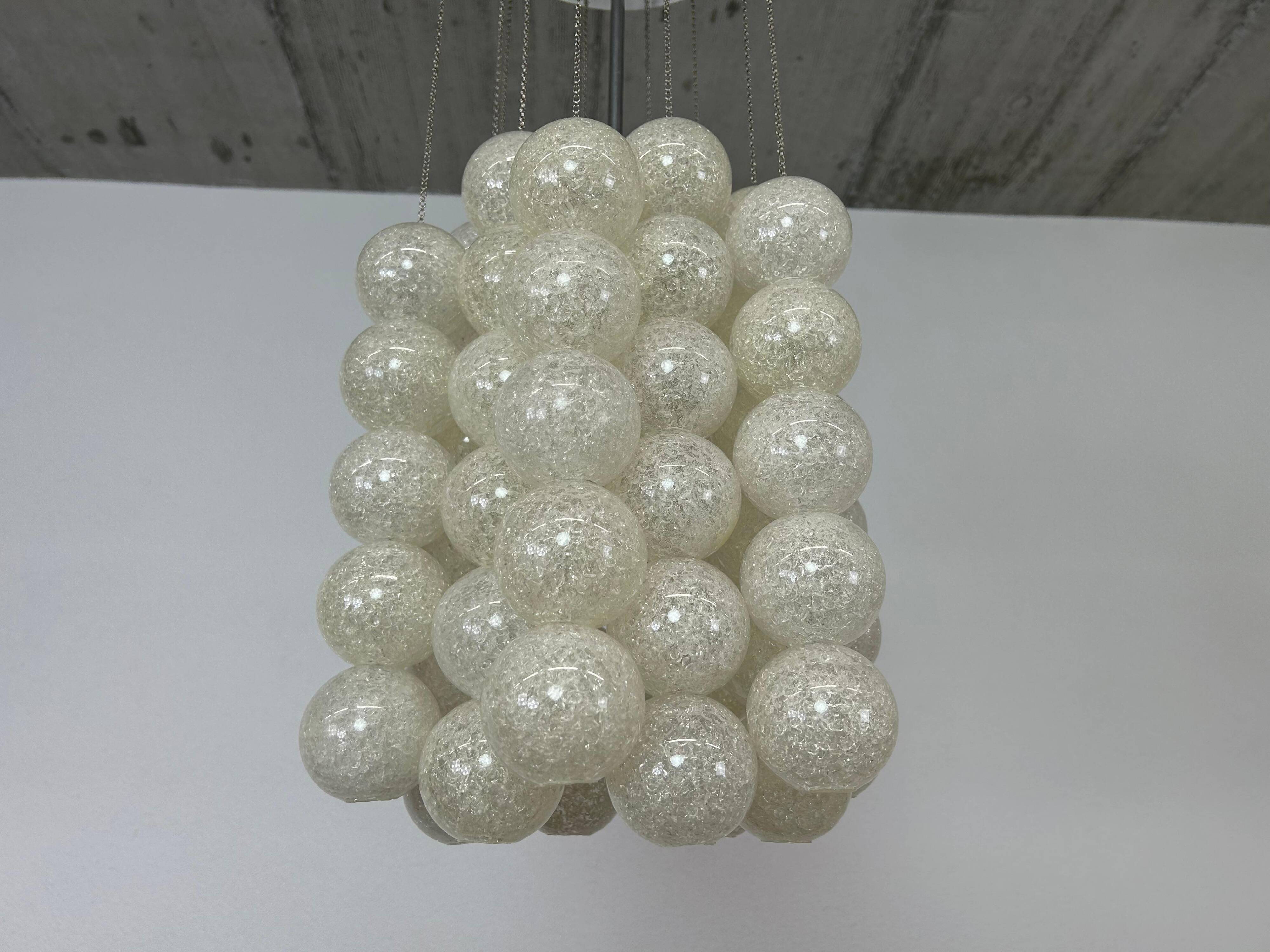 Lampe suspendue Napako design milieu du siècle