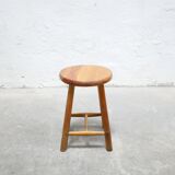 Vintage pine stool