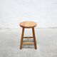Vintage pine stool
