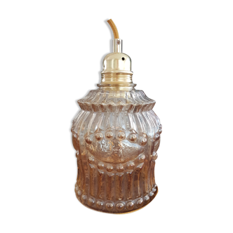 Suspension vintage globe lamp