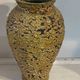 Large textured ceramic vase – 1960s/70s – H 40 cm