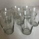 Set de 8 verres gobelets ondulations 1960 mid century modern