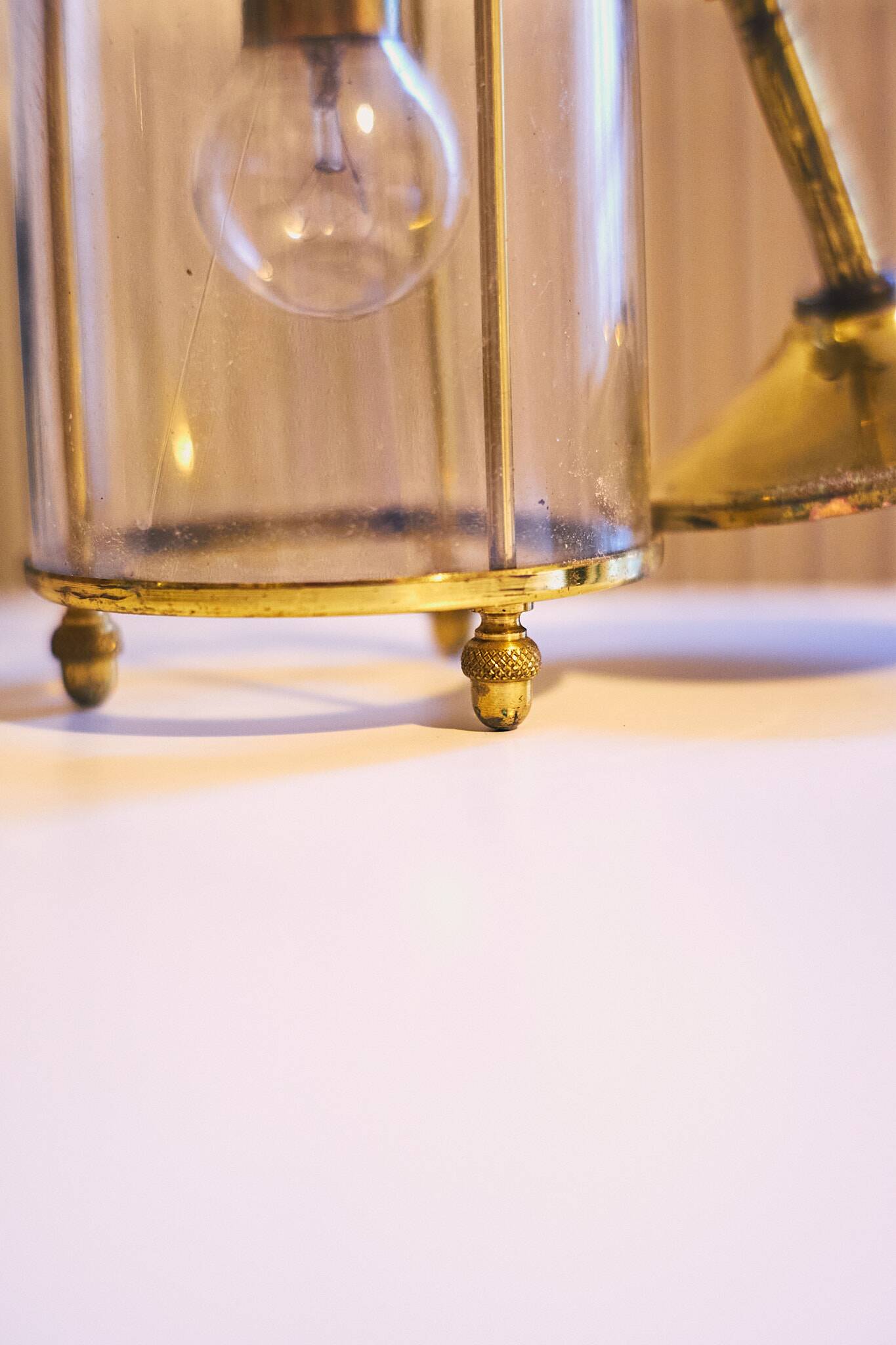 Old Golden Chandelier Lighting