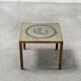 Table d'appoint Marc D'haenens Sculpture Brutaliste, Belgique 1970's