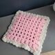Housse de coussin en crochet 35x35