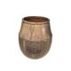 Cris agterberg & roger guerin in bouffioulx, art deco vase in green/blue stoneware