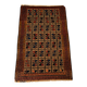 Persian carpet, hand-knotted, geometric design.