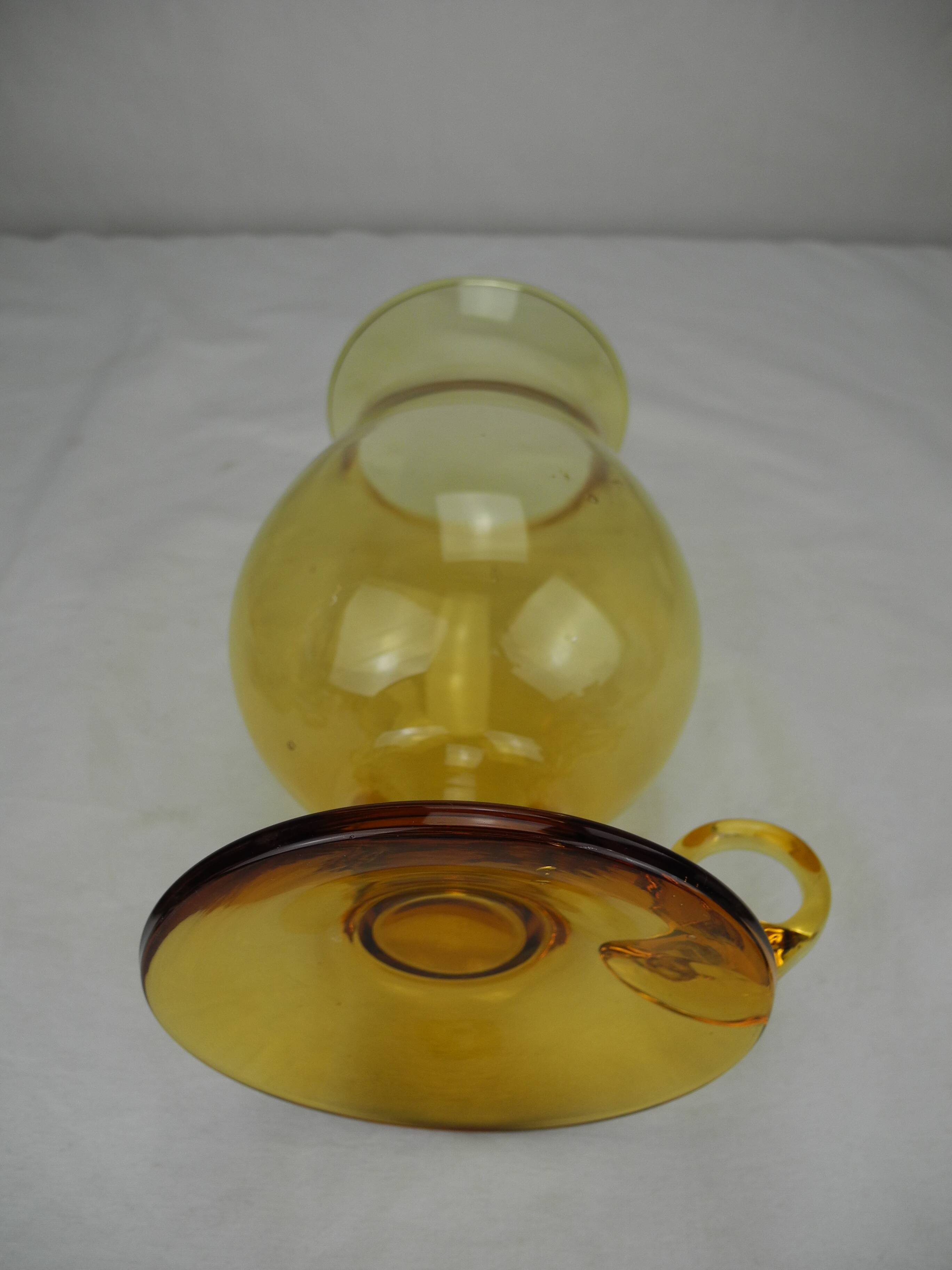 Old vintage decorative tealight candle holder
