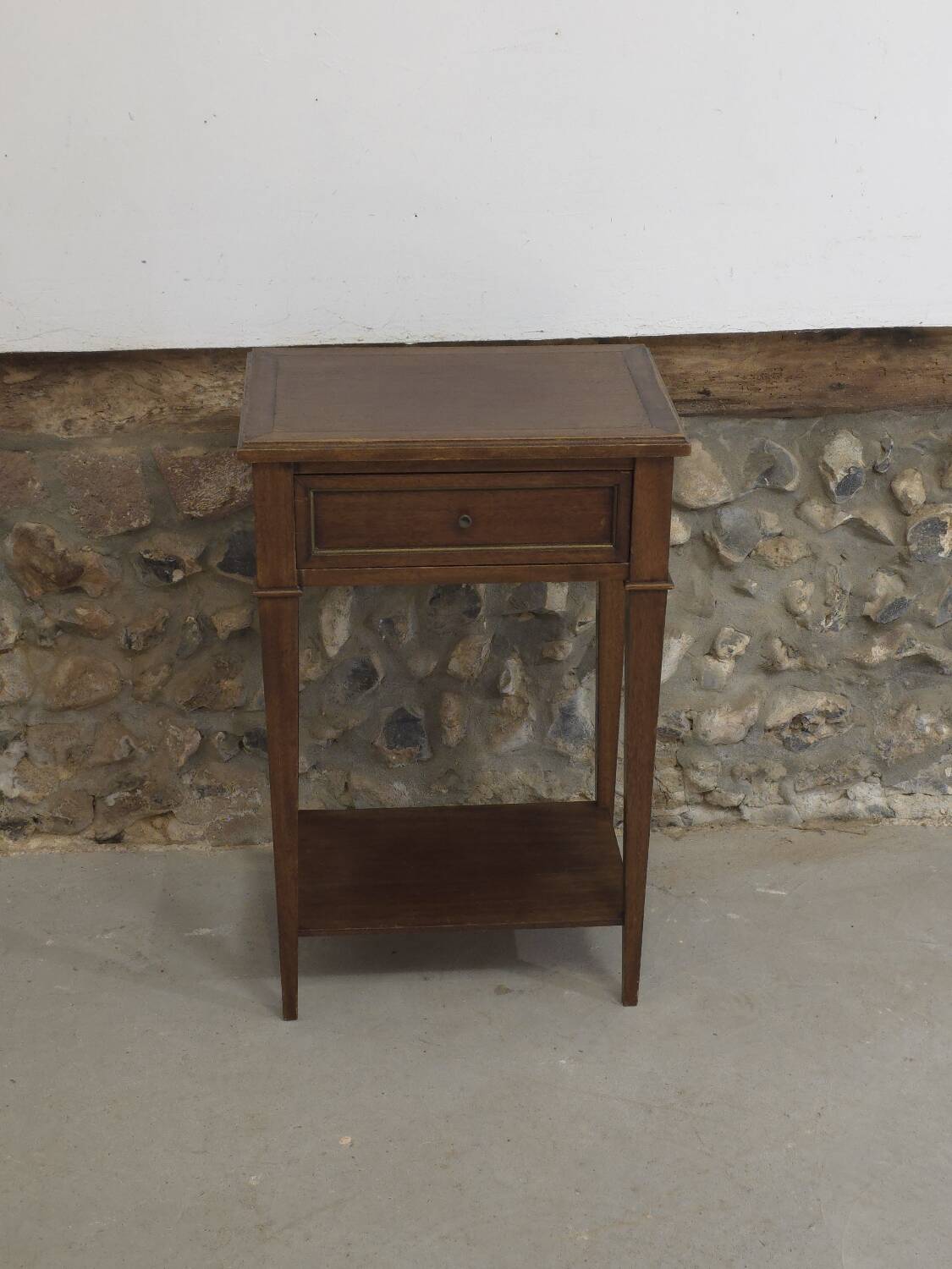 Directoire style bedside table