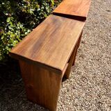 Brutalist bedside tables