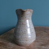 Stoneware milk jug pitcher