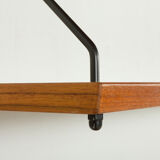 Danish teak shelving unit, set of 4 shelves, 1970s