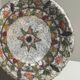 Stoneware bowl with chamotte by Fernande Kohler, Vallauris, around 1960.
