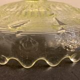 Compotier or fruit cup on uralin stand
