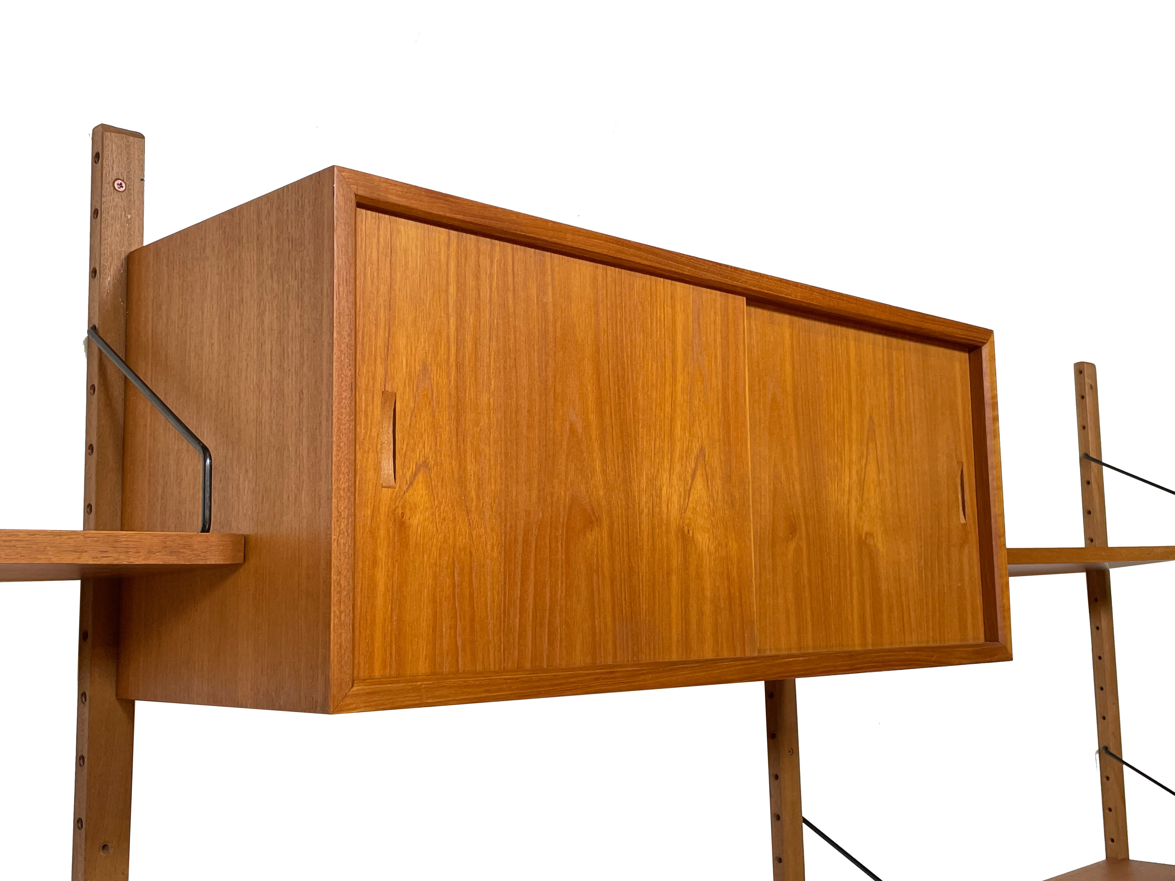 Vintage Poul Cadovius Royal System wall system wall unit