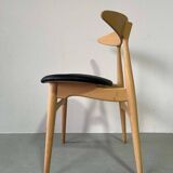 6 chaise de salle à manger CH33 Hans Wegner