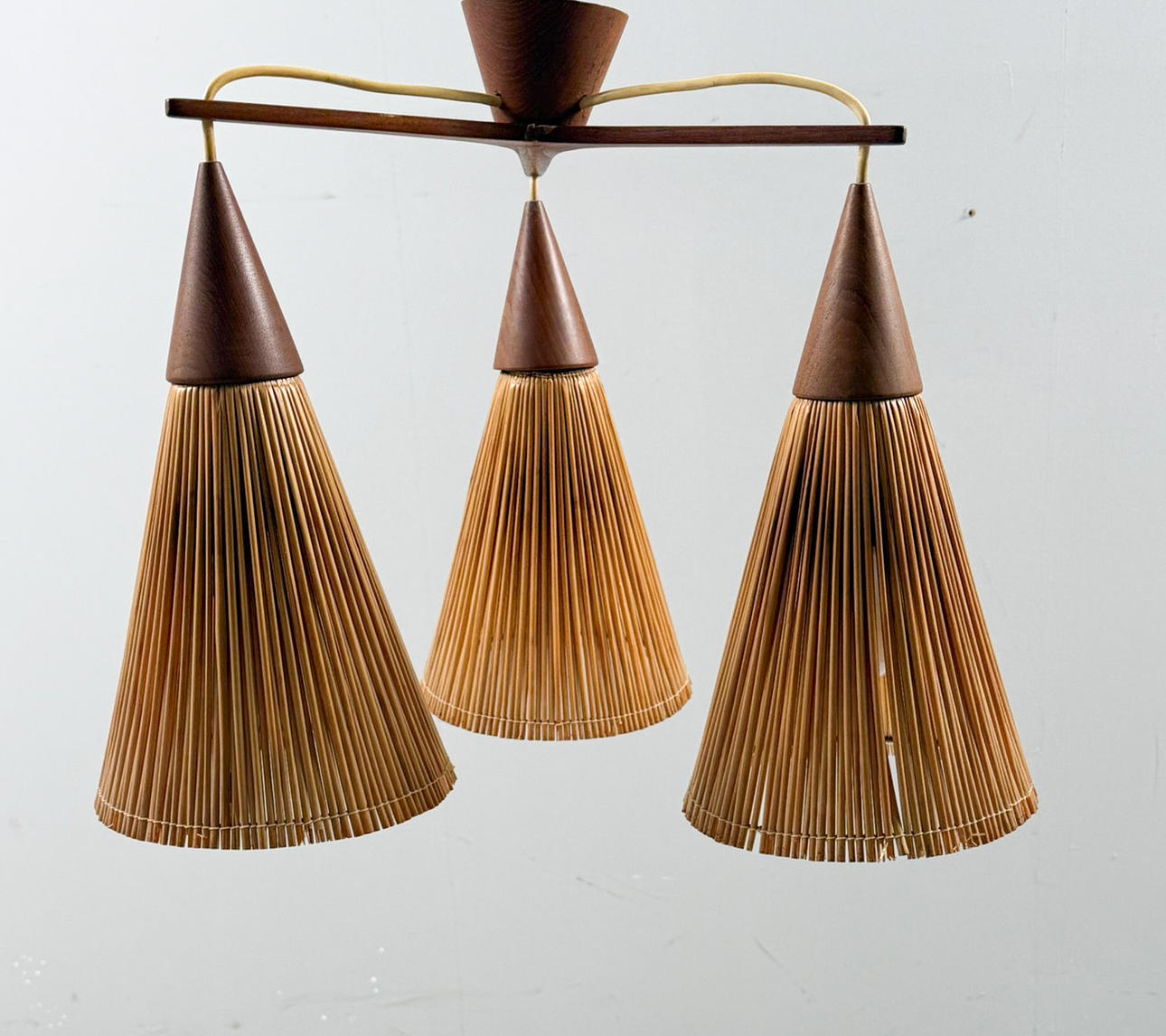 IB Fabiansen for Fog & Mørup, large ceiling lamp/pendant, 1960s, Denmark.