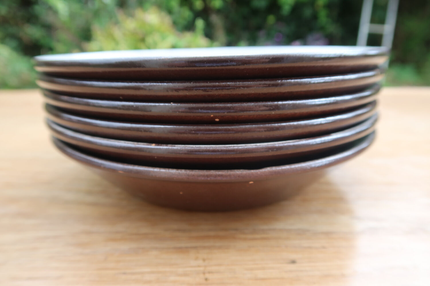 Set of 6 Niderviller hollow plates