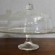 Vintage cake stand with dome