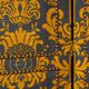 Paravent tissus et structure bois XIXème siècle