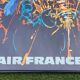 Framed advertising poster Air France by Georges Mathieu, South America, 1967
