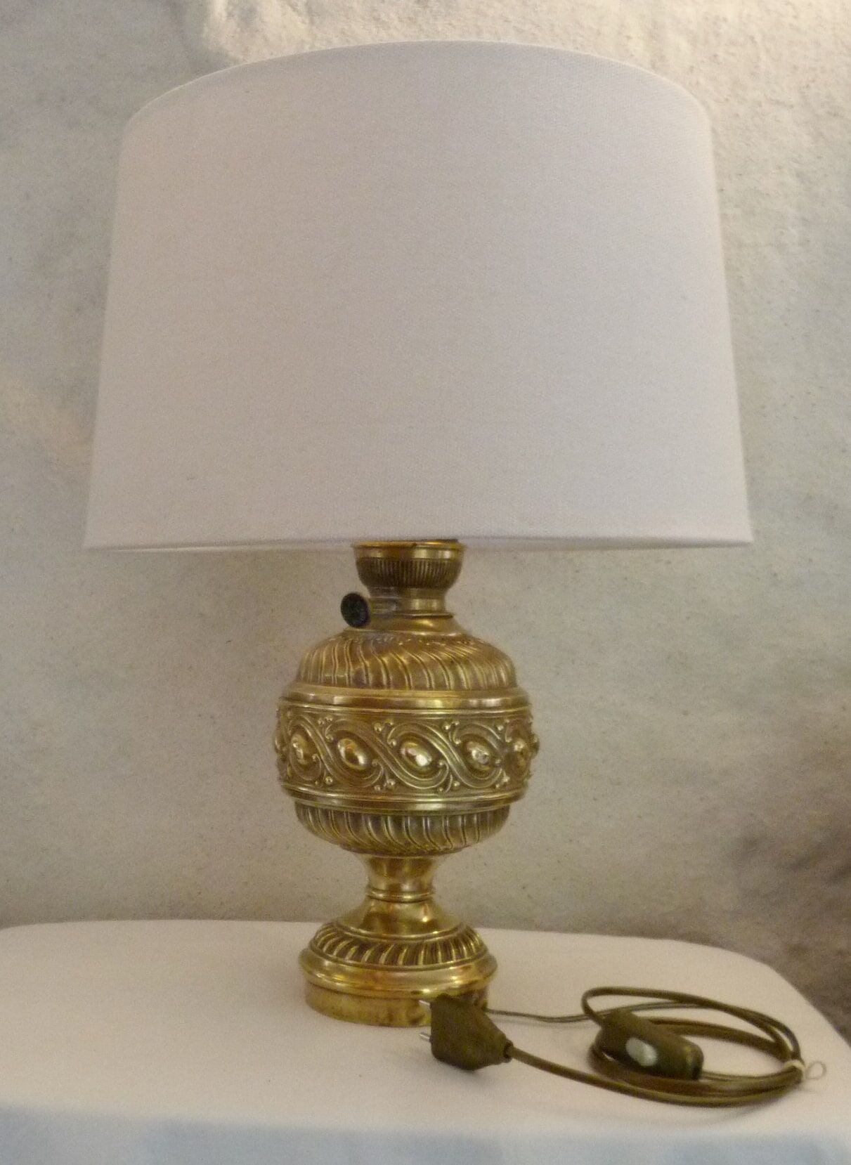 Brass lamp