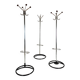 Bauhaus Chrome-Plated Coat Racks, 1930s, Set of 3
