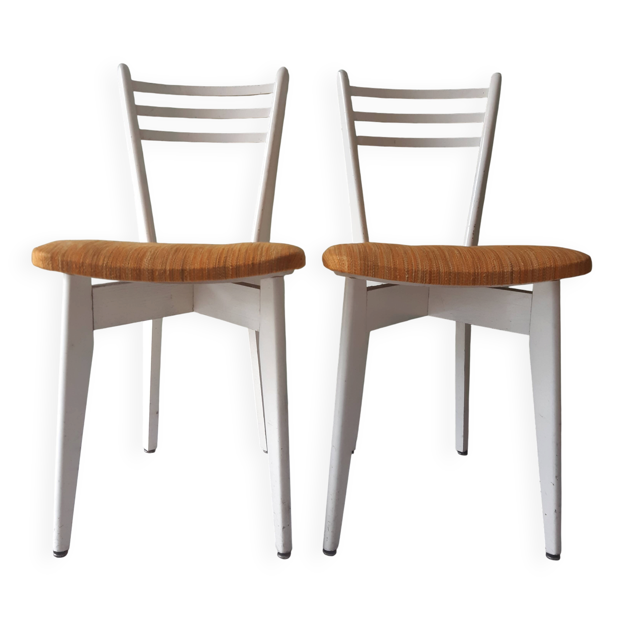 Pair of vintage Scandinavian style chairs