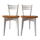 Pair of vintage Scandinavian style chairs