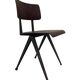Chaise industrielle Galvanitas S16 Pagholz Pays-Bas 60's