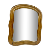 Art deco wall mirror 35x26 1940s