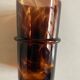 Blown glass vase tortoiseshell 1974