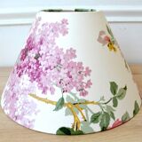 English fabric lampshade Lilac