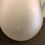Ancient frosted crystal decanter