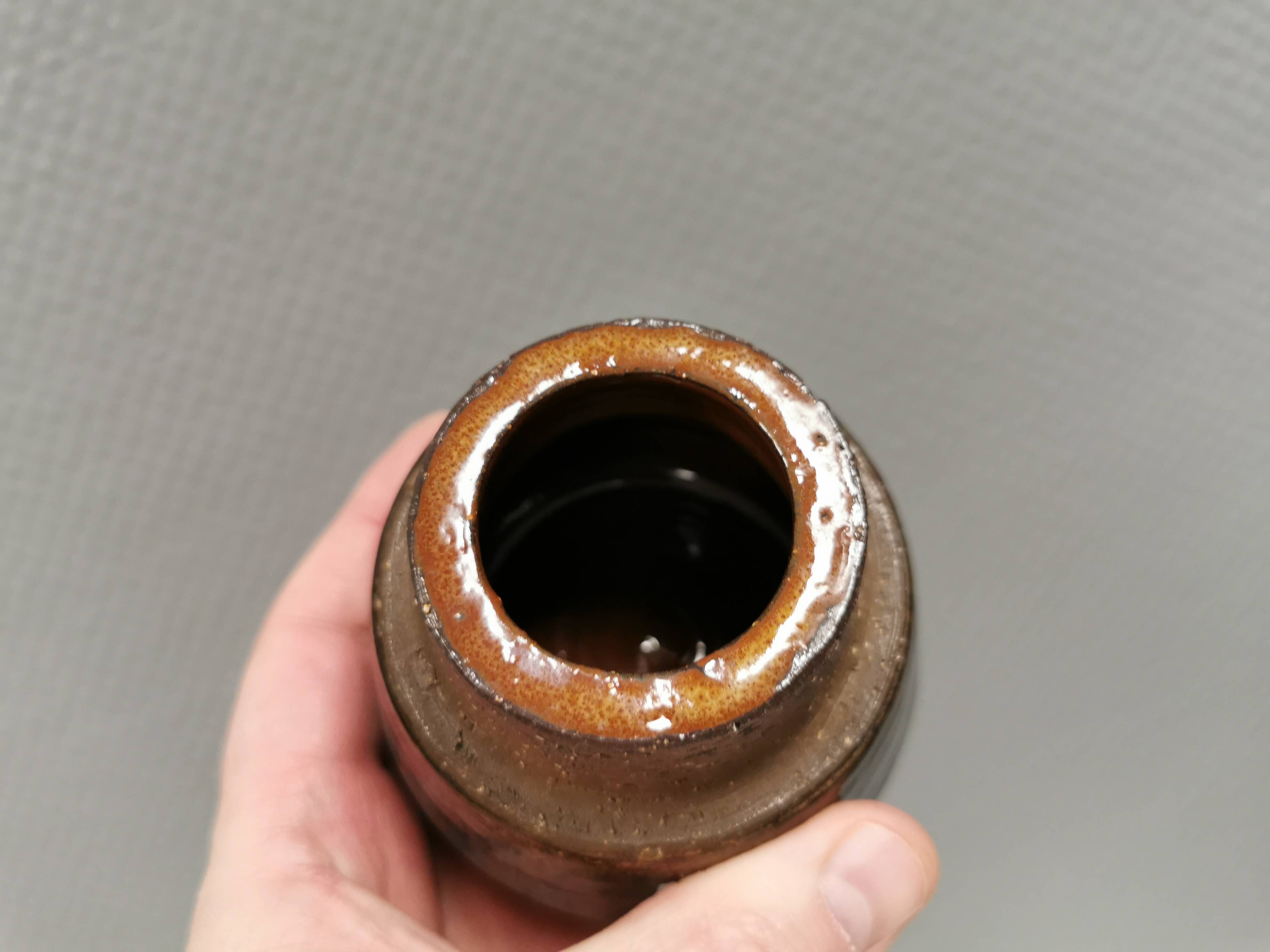 Small ceramic vase by Danish Michael Andersen 1970-80s