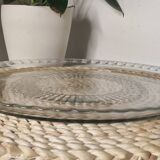 Glass serving dish
