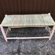Banc traditionnel en doum et bois