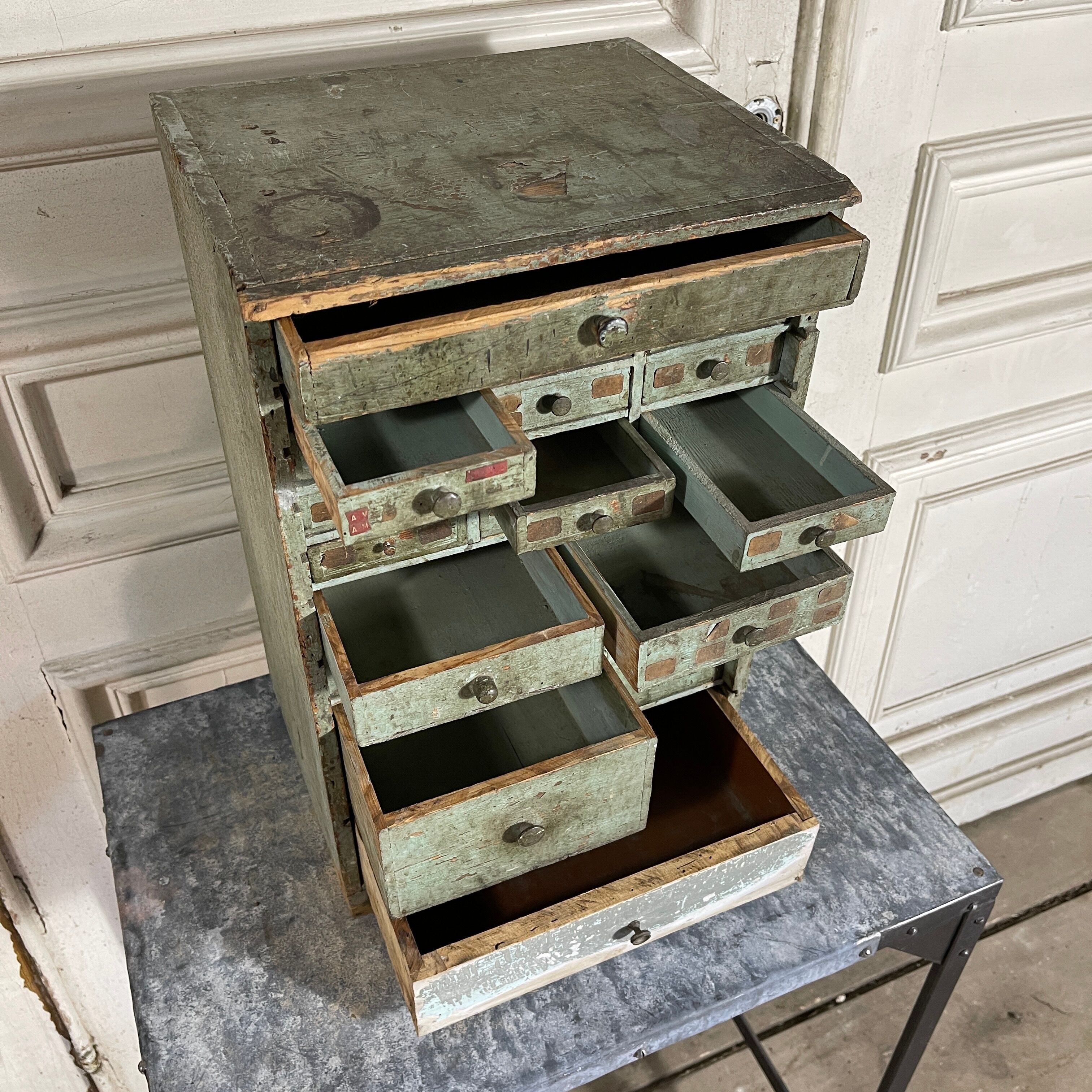 Old watchmaker's furniture