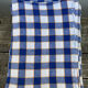 9 vintage checkered towels