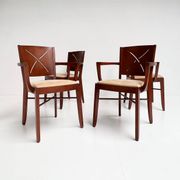 Ensemble de 4 chaises de salle à manger Andreu World, années 1960