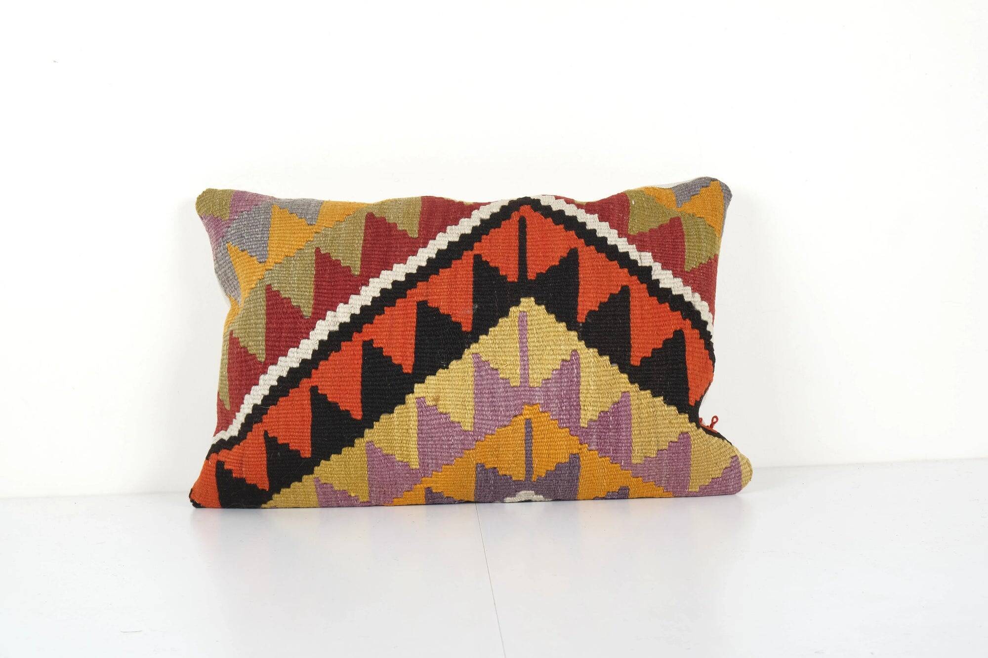 Vintage kilim cushion cover 41x61 cm