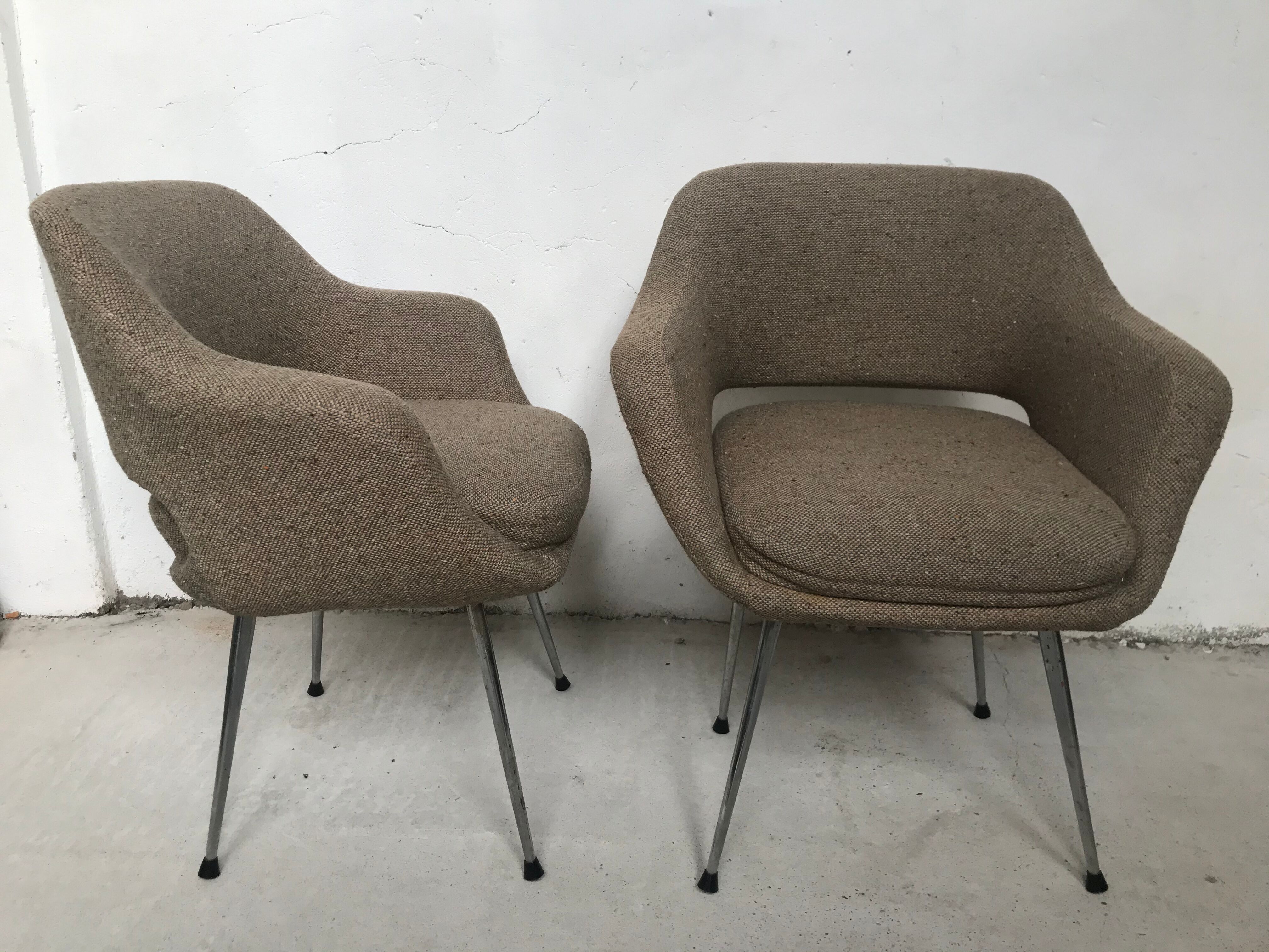 Fauteuils années 60 vintage design
