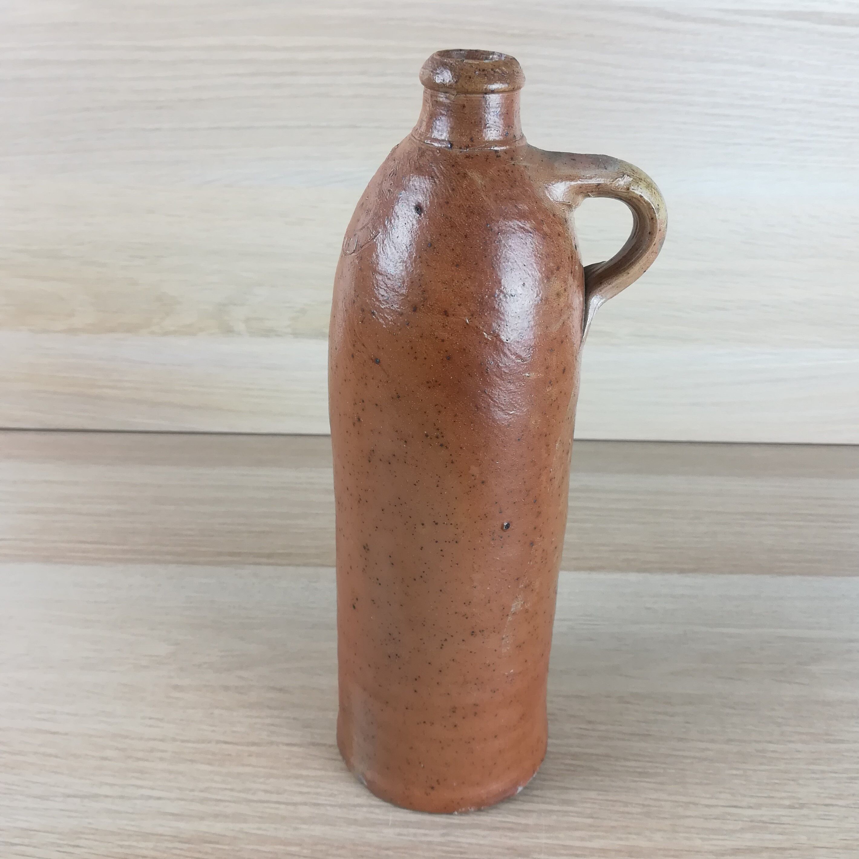 Pyrite sandstone bottle