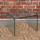 Table basse en verre