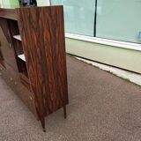 Danish rosewood buffet showcase bar - 1970